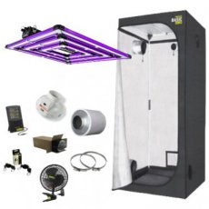 Complete tent met Lumatek Pro 300W Komplettes Zelt mit Lumatek ATS Pro 300W